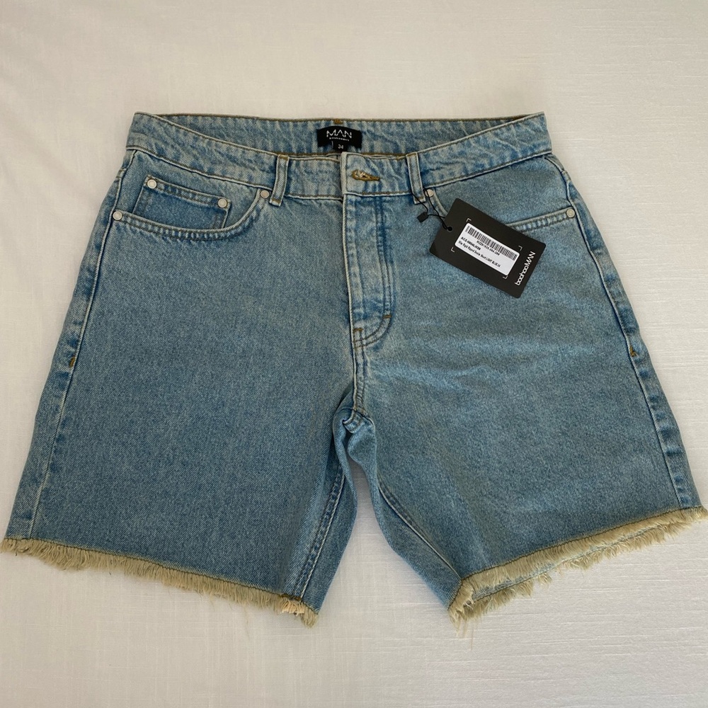 Men’s Boohoo Slim Jean Shorts